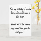 De grappige Kaart van de Verjaardag (Gele Bloem)