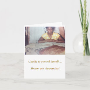 DE GRAPPIGE KAART VAN DE VERJAARDAG