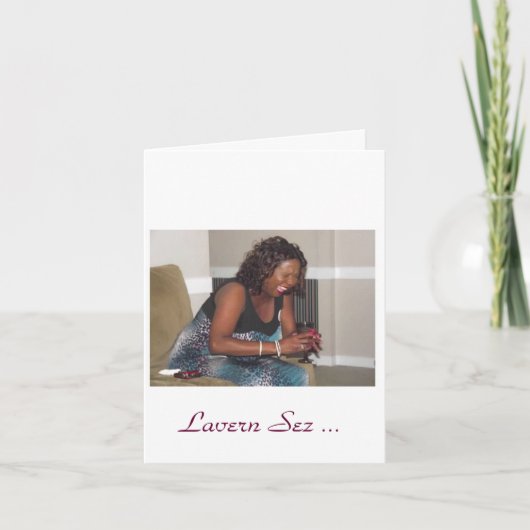 DE GRAPPIGE KAART VAN DE VERJAARDAG (Voorkant)