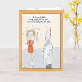 De grappige Kaart van de Verjaardag: Jenever of (Gele Bloem)