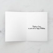 De grappige kaart van de Verjaardag van de (Binnen)