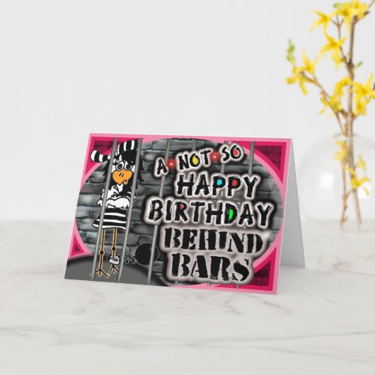 De grappige Kaart van de Verjaardag van de (Gele Bloem)