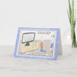 De grappige Kaart van de Verjaardag van de