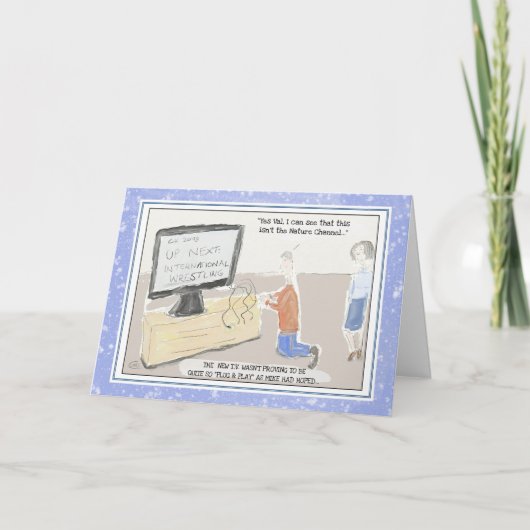 De grappige Kaart van de Verjaardag van de (Voorkant)