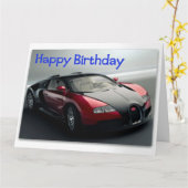 De grappige Kaart van de Verjaardag van de (Gele Bloem)