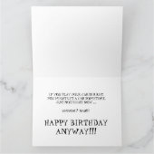 De grappige Kaart van de Verjaardag van de (Binnen)