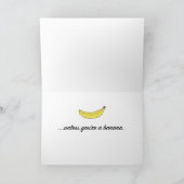 De grappige Kaart van de Verjaardag van de Banaan (Binnen)