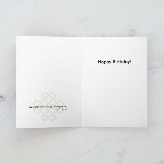 De grappige Kaart van de Verjaardag van het (Binnen)