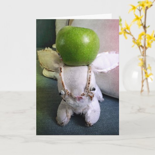 De grappige Kaart van de Verjaardag van het (Gele Bloem)