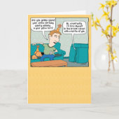 De grappige Kaart van de Verjaardag van het Fort (Gele Bloem)