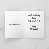 De grappige Kaart van de Verjaardag van het Golf (Binnen)