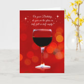 De grappige Kaart van de Verjaardag van Themed van (Gele Bloem)