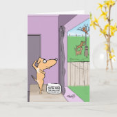 De grappige Kaart van de Verjaardag voor (Gele Bloem)