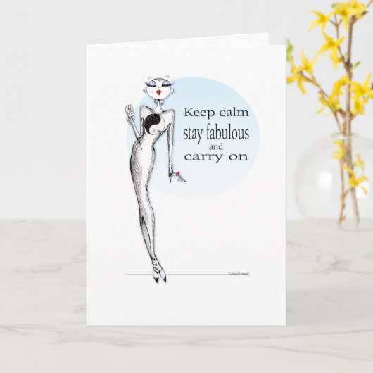 De grappige kaart van de vrouwenverjaardag, (Gele Bloem)