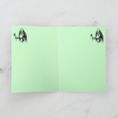 De grappige kaart van het aap Gelukkige Moederdag (Binnen)