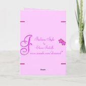 De grappige Kaart van het Paasei (Achterkant)