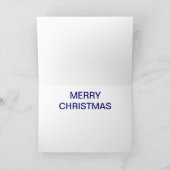 de grappige kaart van sneeuwmannenKerstmis (Binnen)