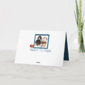 De grappige Kaart W/Cute Basset Hound van de (Achterkant)