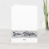 De grappige Kaarten van de Groeten van de Draak (Achterkant)