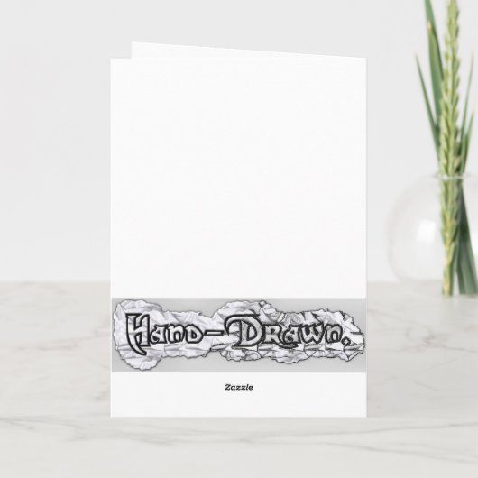 De grappige Kaarten van de Groeten van de Draak (Achterkant)