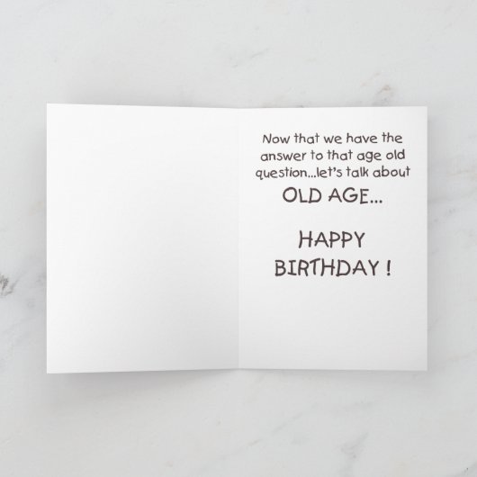 De grappige Kaarten van de Verjaardag: Draag in (Binnen)