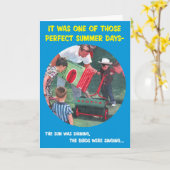 De grappige Kaarten van Vaderdag (Gele Bloem)