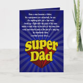 De grappige Kaarten van Vaderdag, Super Papa (Voorkant)