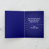 De grappige Kaarten van Vaderdag, Super Papa (Binnen)