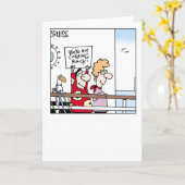 De grappige kant van cruisen - door Graham Harrop Kaart (Gele Bloem)