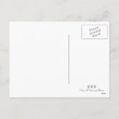 De grappige Kat van het Calico van Kerstmis in het Feestdagenkaart (Achterkant)