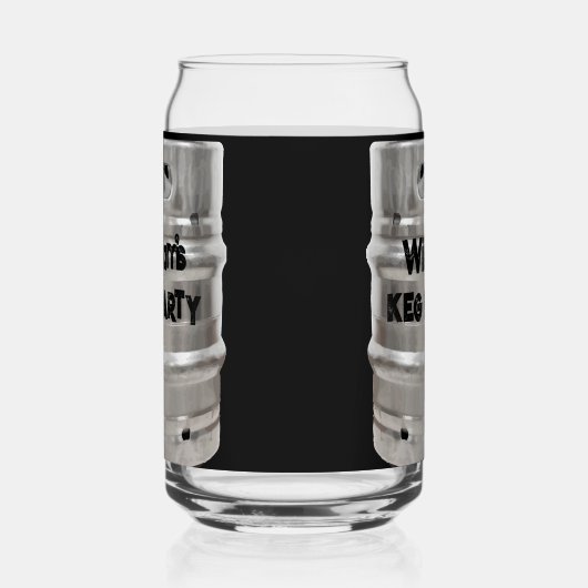 De grappige Keg-Partij kan Drink glas vormen (Rechts)