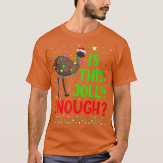 De grappige kerstboom is deze alleen genoeg Emu Bi T-shirt
