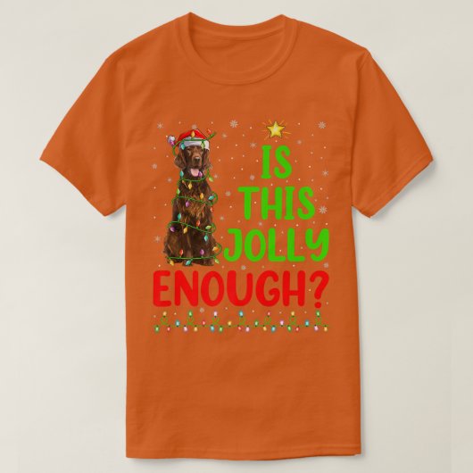 De grappige kerstboom is deze alleen genoeg Ierse T-shirt (Design voorkant)