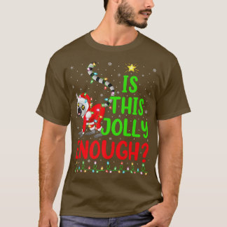 De grappige kerstboom is deze jolly genoeg Lemur C T-shirt