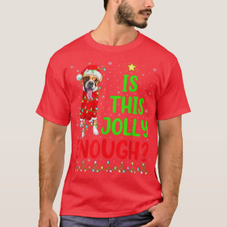 De grappige kerstboom is dit alleen genoeg Boer Ch T-shirt
