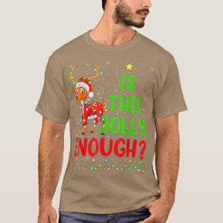De grappige kerstboom is dit alleen genoeg deer Ch T-shirt