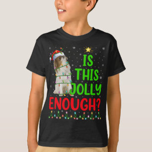 De grappige kerstboom is dit alleen genoeg Japanse T-shirt