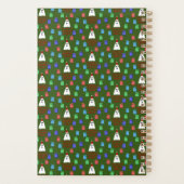 De Grappige Kerstgeest van Kerstcadeaus Planner (Achterkant)