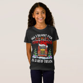 De grappige kerstman die ik alleen maar voor Kerst T-shirt (Voorkant volledig)