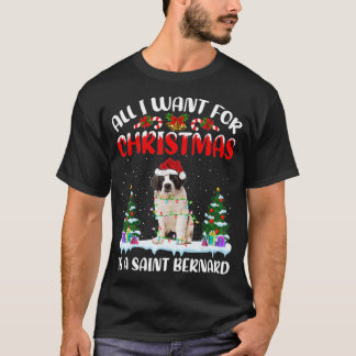 De grappige kerstman die ik alleen maar voor Kerst T-shirt