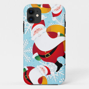 De grappige Kerstman, iPhonehoesje Case-Mate iPhone Case