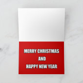 De grappige Kerstman Xbox één meme Feestdagen Kaart (Binnen)