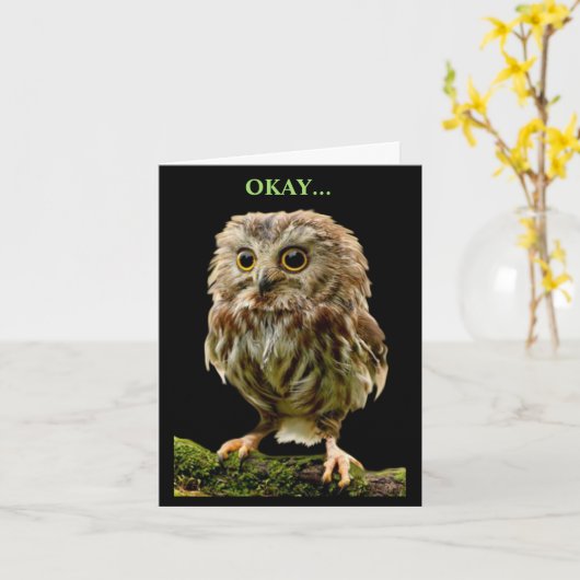 De grappige keuze voor de leuke keuze kaart (Gele Bloem)