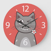 De grappige Knipogende Kat van het Kat van de