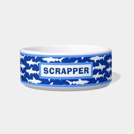 De grappige Kom van het Voedsel van de Haai voor