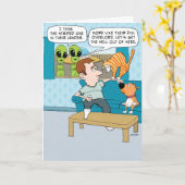 De grappige Kwade Kaart van de Verjaardag van de (Gele Bloem)