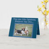 De grappige & Leuke Kaart van de Verjaardag met (Gele Bloem)