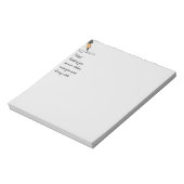 De grappige Medewerker van het Citaat van het Werk Notitieblok (Linkerzijde)