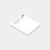 De grappige Medewerker van het Citaat van het Werk Post-it® Notes (Schuin)