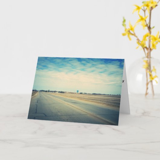 De grappige Minnaar van de Auto van de Kaart van (Gele Bloem)